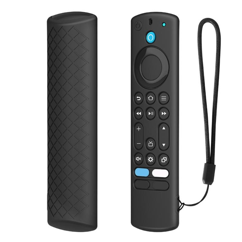 Soft Silicone Protective Cover for Fire TV Stick 4K Max 2nd 2023 Voice Remote Control Comfortable Grip Sleeve