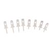 50pcs Spring Terminal PCB Solder Lug 2.8 Inserts Plug Thickness 0.8mm One Legs PCB Welding Sheet