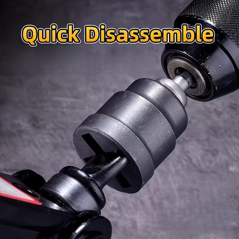 Electric Drill Jack Adapter Impact Wrench Adapter Car Repair Jack Socket Vehicle Maintenance Lifting Tool Labour Saving Gear For Car Repairs