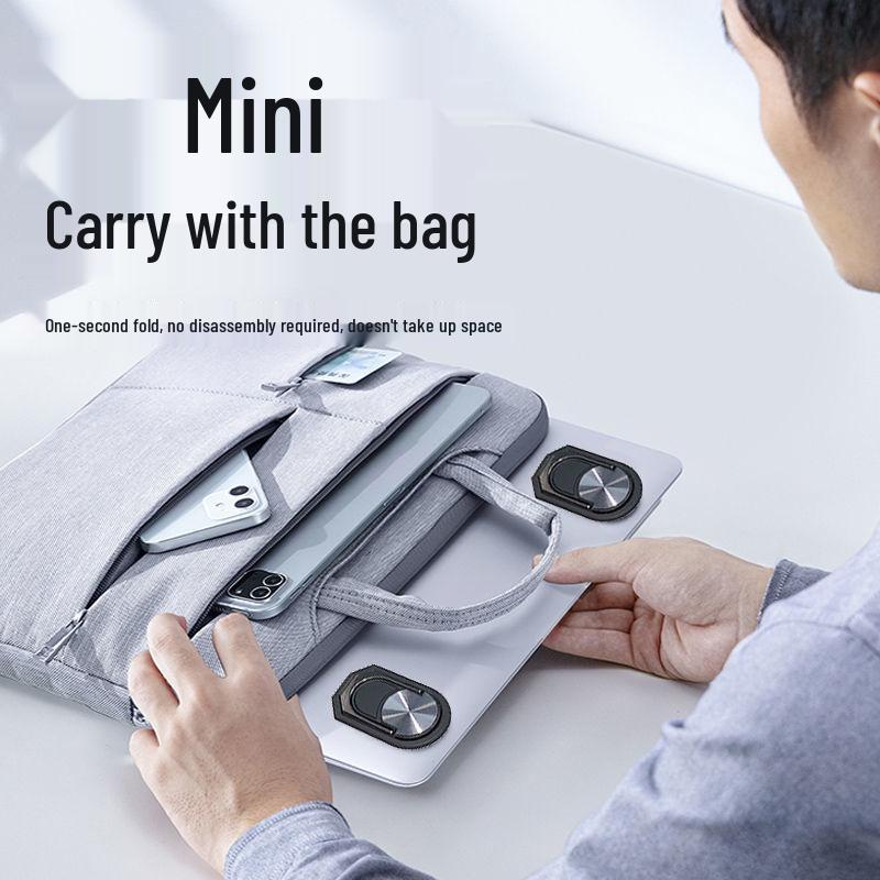 Mini Foldable Metal Laptop Stand & Cooling Riser