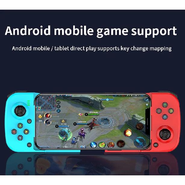 D3 gamepad mobile phone controller with expandable game controller support for Android/iOS/Hongmeng mobile game controllers