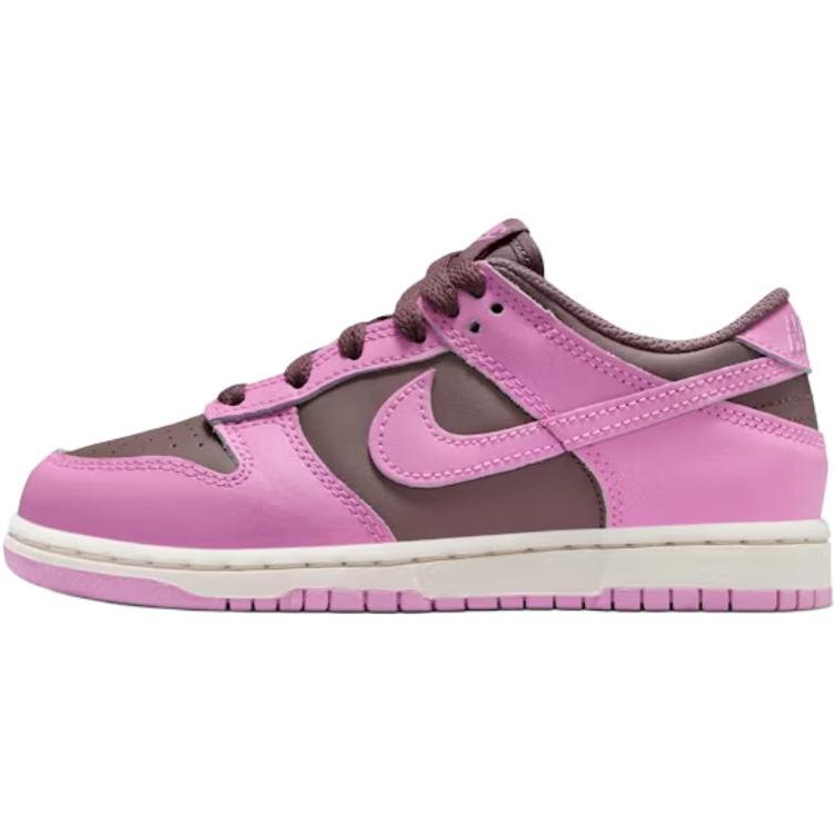 Nike Dunk Low top Kids  Skateboarding Shoes Pink Brown Kids  FB9108-500 31