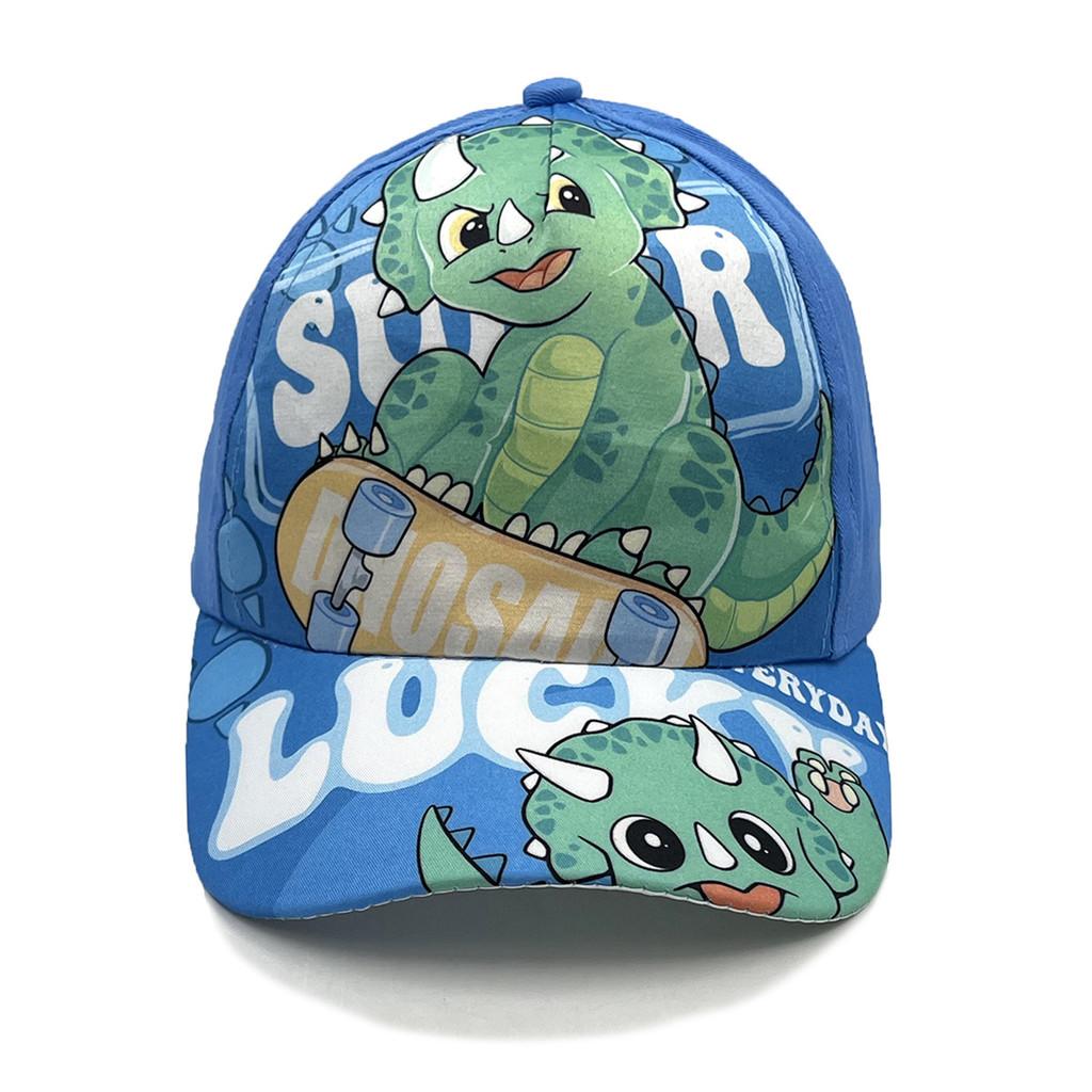 Dinosaur Cartoon Kids Baseball Cap With Sun Protection For Summer Play And Outdoor Activities