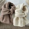 Keep Warm Winter Scarf Windproof Knitted Scarf Fashion Lady Shawl Wrap  Women