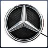 AAVS1 1pcs For Mercedes Benz X253 W166 C292 X166 2016-2019 LED Emblem Light Car Front Grille Illuminated Logo Star Badge