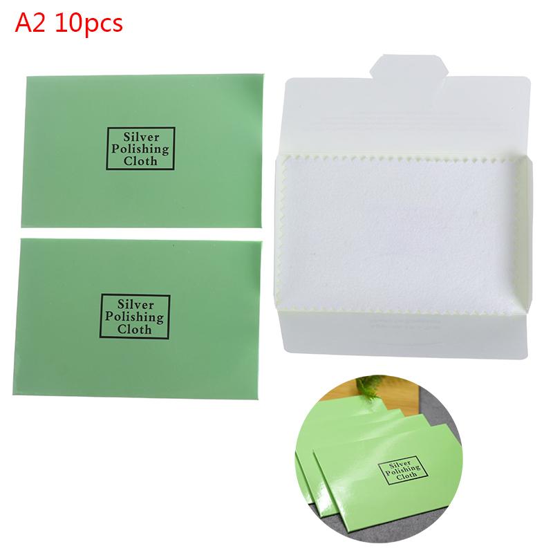 

10 шт. серебряная ткань для полировки подвесок, браслетов, ожерелий, подходящих серебряных ювелирных изделий