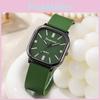Vintage Style Quartz Watch With Silicone Band For Men And Women