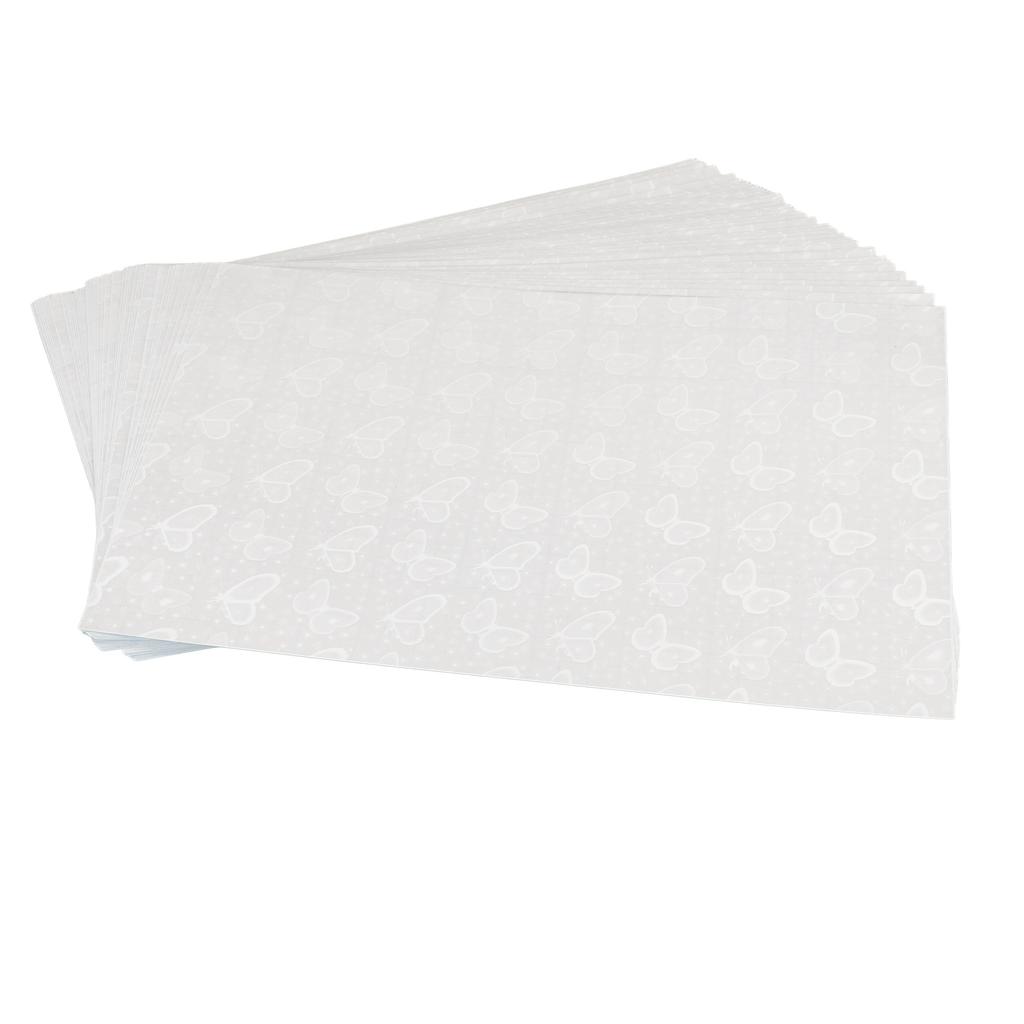 50Pcs Holographic Laminate Sheets A4 Bright Colors Glittering Effects Holographic Stickers for Photo Paper Picture Type