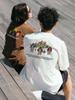 2025 Fashion Brand New Outdoor Cartoon 2025 Printed Short Sleeve Summer Cotton T-shirt Half Sleeve Men's and Women's Loose Top