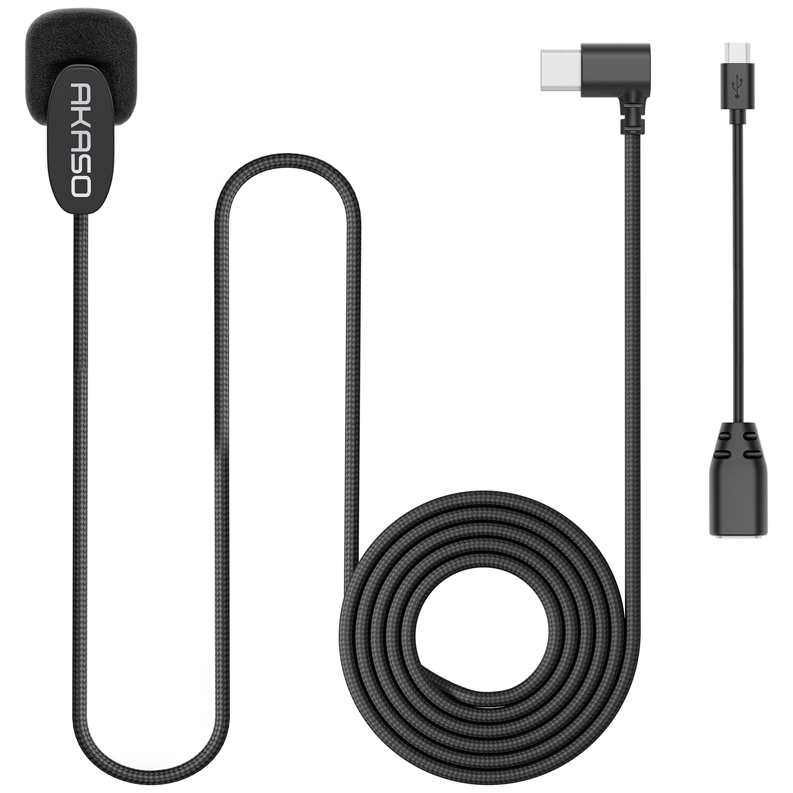 

AKASO Type-C External Microphone with Micro USB Conversion Cable