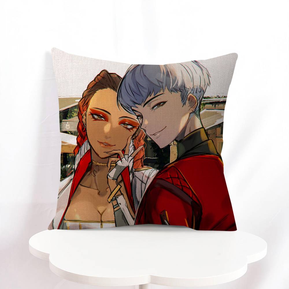 A-Apex Legends Cartoon-Animations-Kissenbezug Auto-Kissenhülle für Sofa/Auto Weihnachtsgeschenk 40x40cm 45x45cm