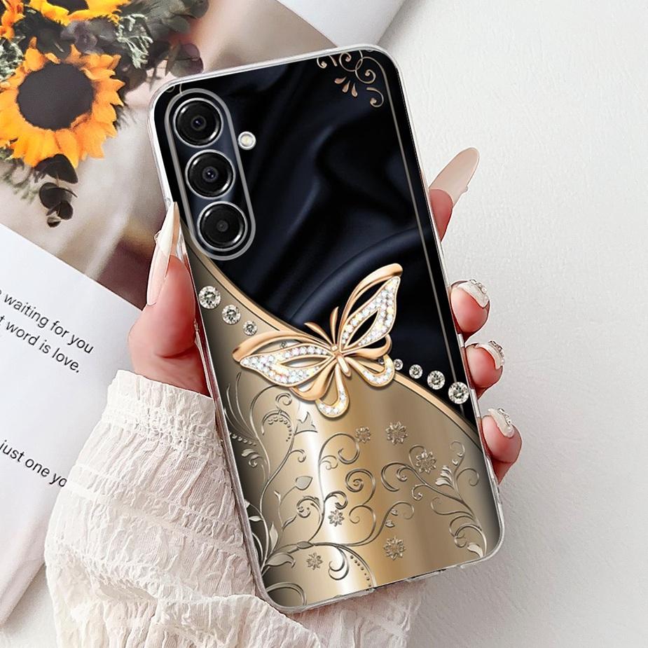 For Samsung Galaxy A17 5G Case SM-A176B Cute Cat Painted Cover 6.7'' Soft Silicone Case For Samsung A17 A 17 GalaxyA17 5G Fundas