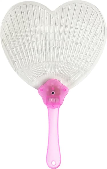 Fans Light-up (12 Pieces) (Heart)