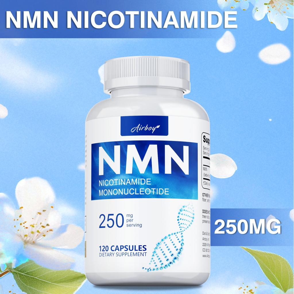120 pz Nicotinamide 250 mg - Metabolismo Energetico, Aumento e Supporto dei Livelli di NAD