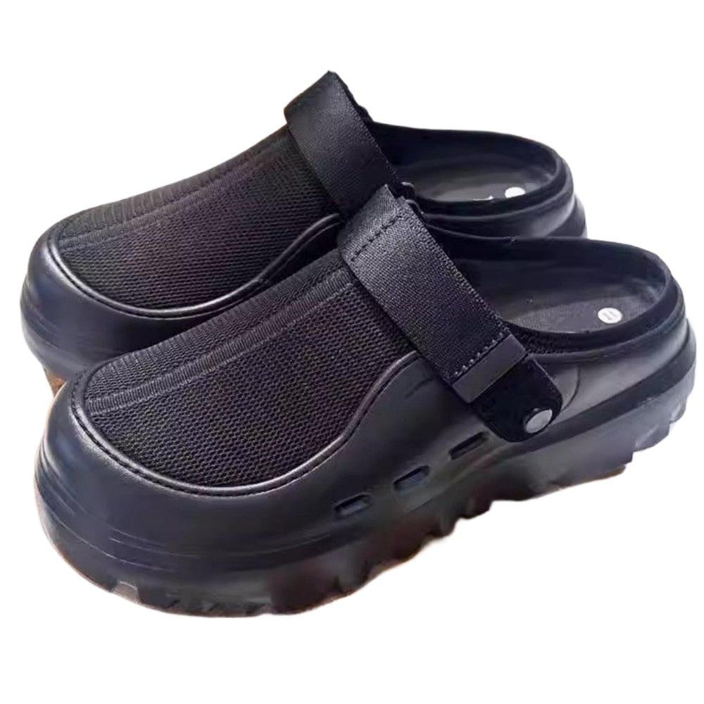 Fashion Comfortable Men Pool Sandals Summer Outdoor Beach Shoes Men Slip on Garden Clogs Casual Water Shower Slippers Unisex Zapatos