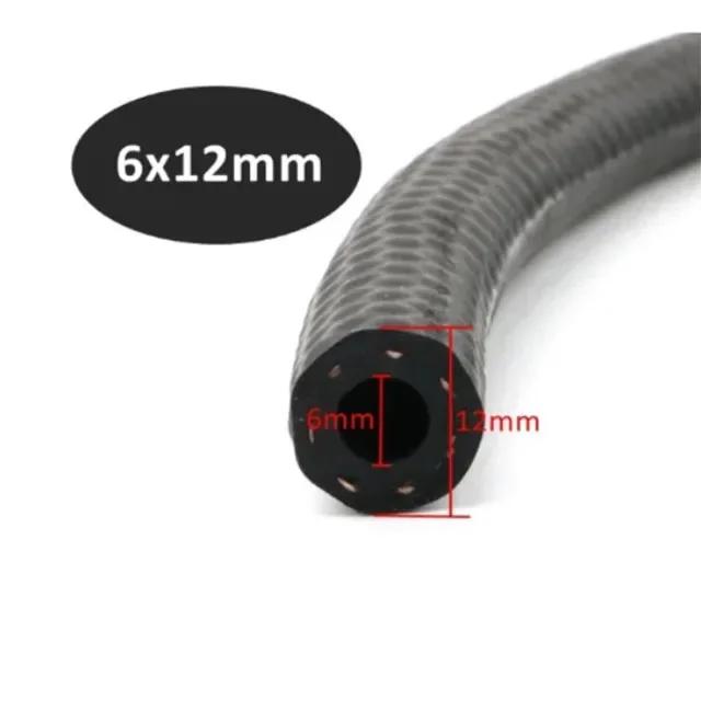 1M Benzin Diesel Ölbeständiger Gummi Schlauch NBR Flexibel Hochdruck Automobil Kraftstoffeinspritzung Rohr Innendurchmesser 4-25mm Kraftstoffleitung