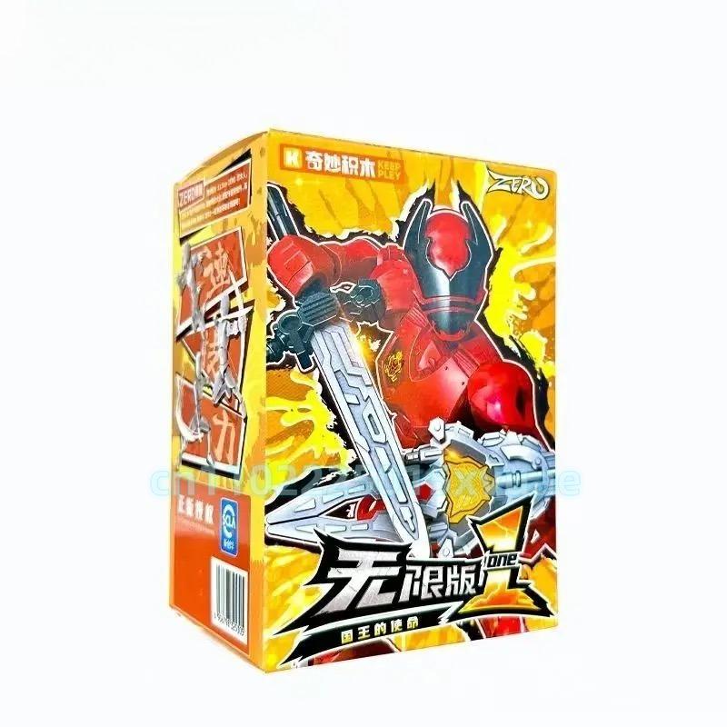 New Keeppley Super Sentai Building Blocks Ohsama Sentai King-Ohger Assembling Model Movable Ornament Children s Birthday Gift