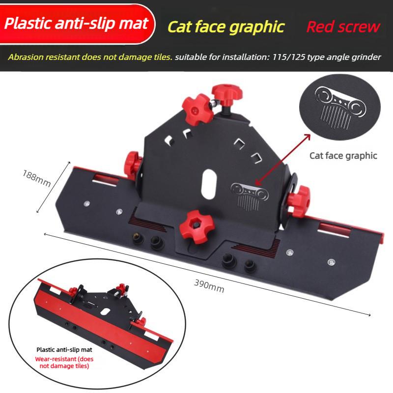 45 Degree Multifunctional Oblique Trimming Chamfer Bracket Cutting Tool Angle Ceramic Tile Chamfering Machine Angle Grinder