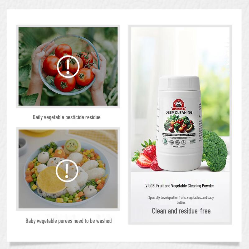 vilosi Eggshell Fruit & Vegetable Cleaner