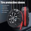 Car Spare Tire Cover 13-18 inch 19-23 inch Wheel Protective 1 PCS Bag Film Tyre Spare Storage Spare Cover Waterproof Dustproof
