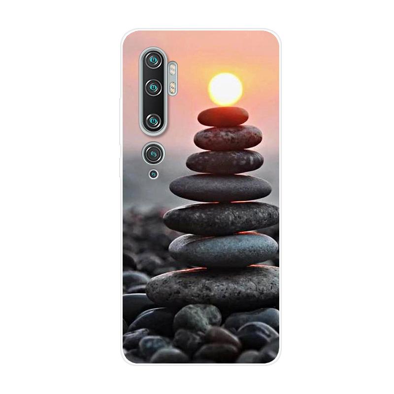 For Xiaomi Mi Note 10 Case Soft Silicone Back Cover Phone Case on For Xiaomi Redmi Note 10 Pro Coque For Xiomi Mi Note10 Pro