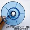 Flower Dripper DEEP27 one Clear Navy Deep Dripper Deep 27 CAFEC Made in Japan (for cup) FDD-27CN