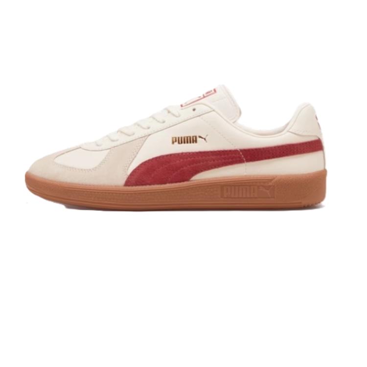 

новые кеды PUMA Army Trainer с низким верхом для скейтбординга, унисекс, бело-красные 42