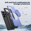 For Samsung Galaxy S26 Ultra Case Drop Proof Airbags Frosted Translucent PC + TPU Phone Back Cover