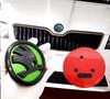 WUM1 1pcs for SKODA 90mm 80mm 100mm Car Front Grille Head Hood Bonnet Emblem Rear Tail Bumper Trunk Sticker Badge Styling Accessories