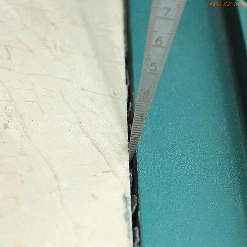 

K1AE 2 Pcs Taper Ruler Welding Taper Feeler Gauge Depth Ruler Hole Inspection for Measurement Tool 1-15mm 1-15cm China Mainland