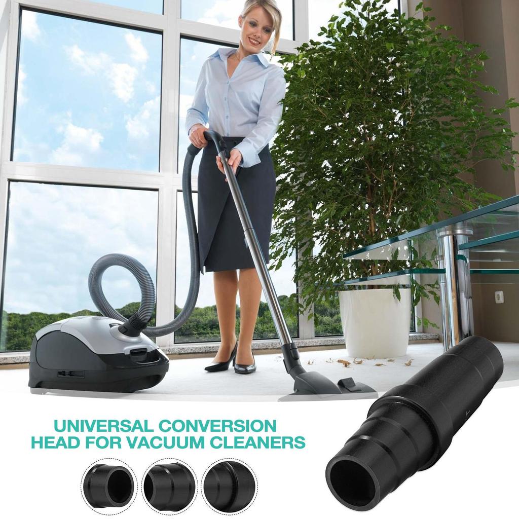 Vacuum Hose Reducer Vacuum Adapters with Multi Uses for Widely Cleaning Carpet Cleaning for Automobile Furniture
