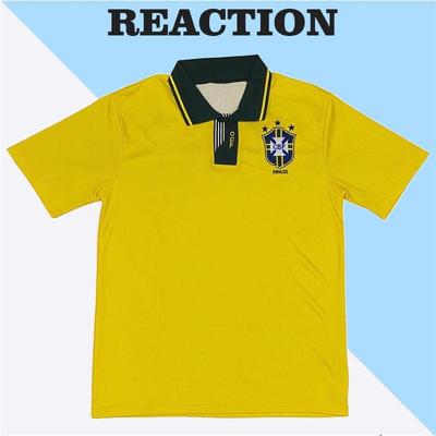 Retro Brazil Home Football Jersey 1991-1993 Fan Edition