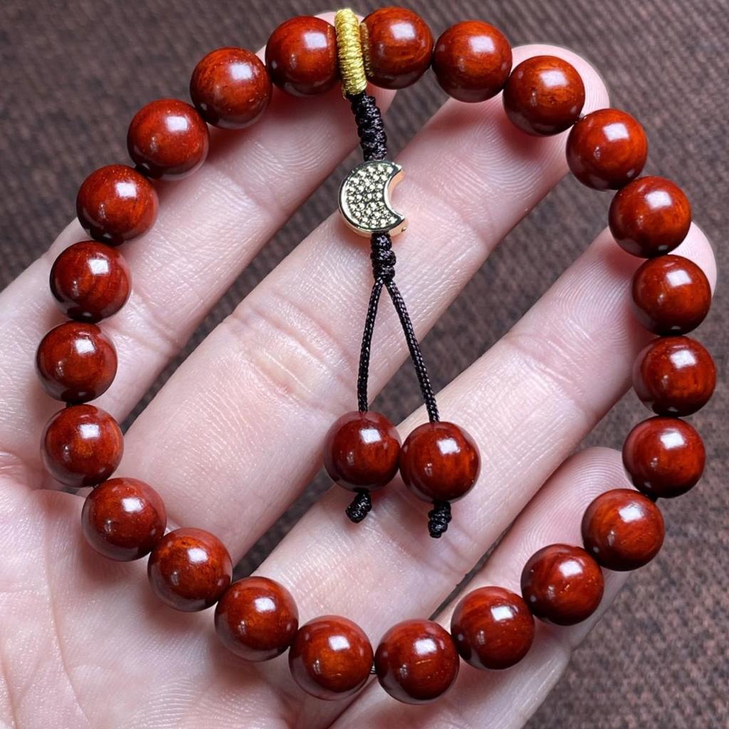 Red Sandalwood Women's Zodiac Bracelet - Autumn/Winter Luck Beads - Birthday Gift Bestseller