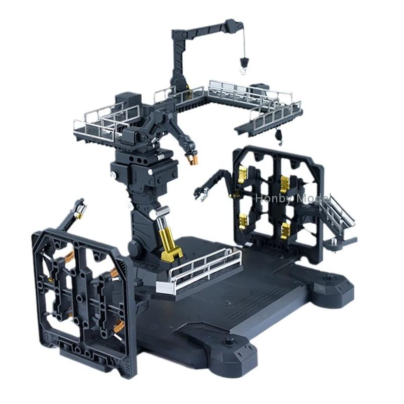General Ms Hangar And Maintenance Dock Model Kit Anime Figure 1/144 Universal Platform Hangar Garage Stand DIY Show