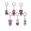 PVC Keychain Accessories Bag Jewelry Anime Children's Toy Keychain Christmas Decorative Pendant
