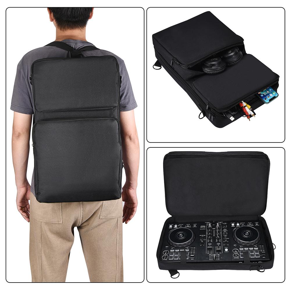 Portable DJ Controller Padded Storage Bag for Pioneer DDJ-400 DDJ-FLX4 DJ Controller Case Bags Dustproof Travel Carrying Case