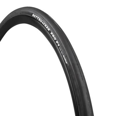 GORIX 700x25c Bicycle Lightweight GOTTSU YEAR PRO F1 Black Slick Road Bike Clincher Tires for Hill and Long Tire Replacement Tires, Tires, Climbing,