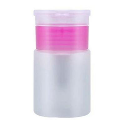 Distributeur de pompe vide de 60ml, bouteille transparente de démaquillant pour vernis à ongles
