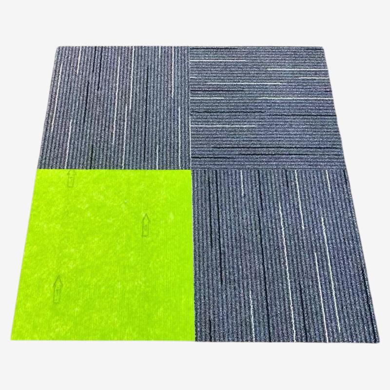 Thickened Commercial Office Carpet Tiles for Large Area Flooring