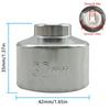 27mm Low Profile Oil Filter Wrench, 6-Point Socket Replacement
