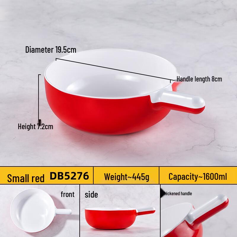 ZISIZ Large Ceramic Handled Bowl