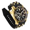 INVICTA Pro Diver Quartz 48mm Stainless Steel with Polyurethane Black Model Men's Watch, Case, Gold/Black