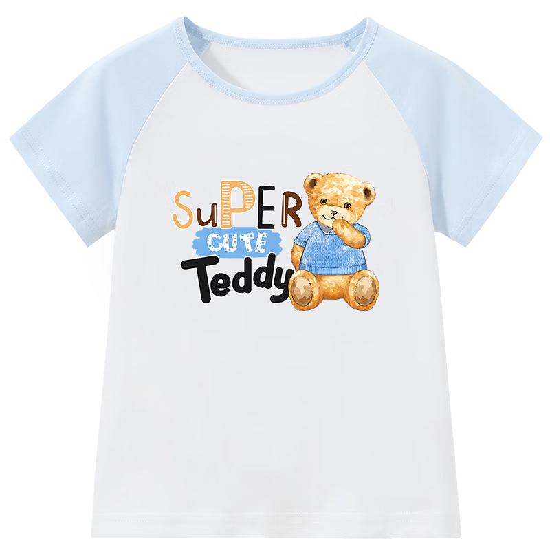 Classic Teddy Kids  Pure Cotton Short Sleeve T-Shirt 110