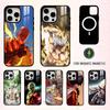 Funny One Punch M-Man Phone Case For iPhone17,16,15,14,13,12,11 Plus,Pro Max Magnetic For Magsafe Wireless Charging