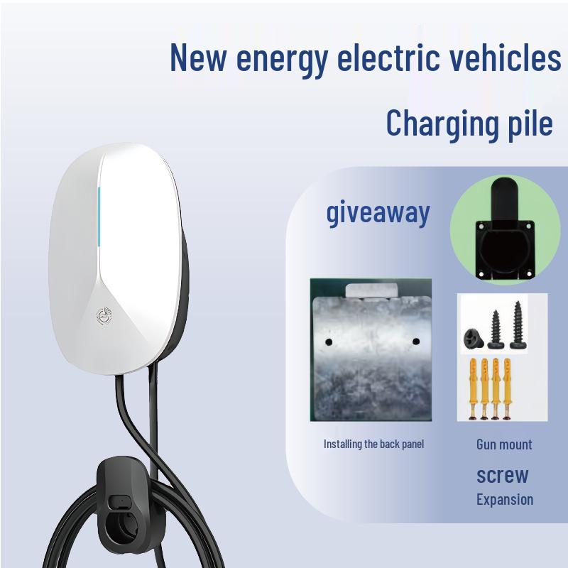 Universal 7KW/11KW Electric Vehicle Charging Station for Home & Commercial Use - Compatible with Tesla, BYD & Wuling Mini