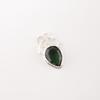 Green Tourmaline Gemstone 925 Sterling Silver Jewelry Handcrafted Pendant 1.01" PP-56-12
