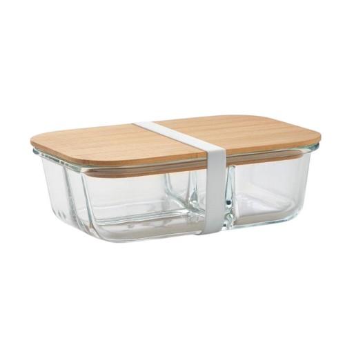 MidOcean Tundra 3 Bamboo Glass Lunch Box