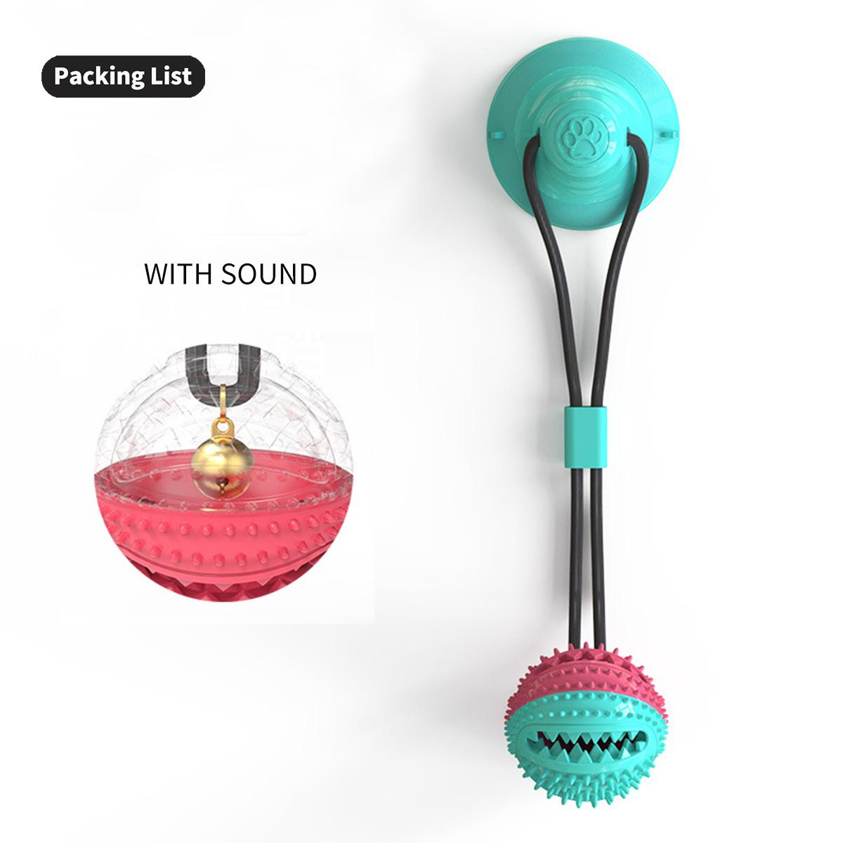 

Интерактивные игрушки для собак: Перетягивание каната, умственно стимулирующие игрушки, игрушки для прорезывания зубов у щенков, шариковая игрушка для раздачи еды для маленьких и средних собак Sound