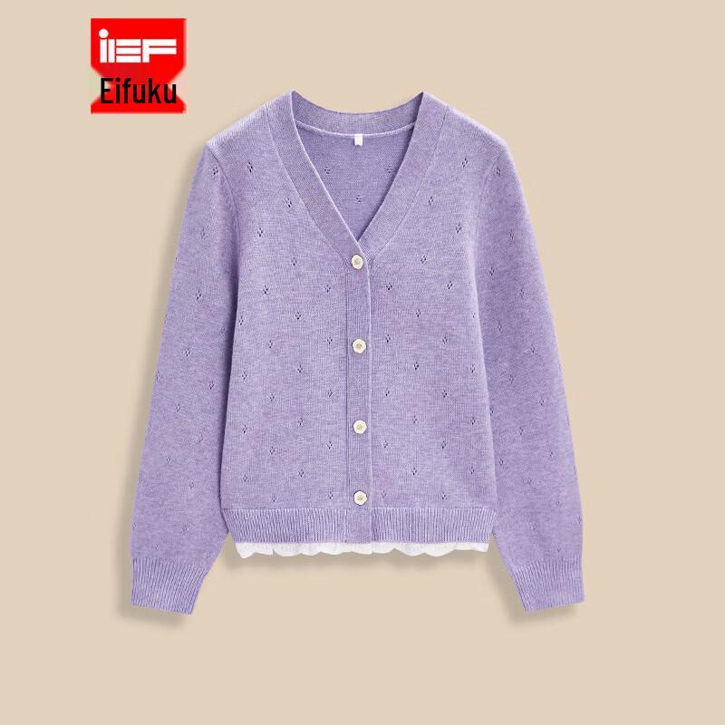 

Женский трикотажный топ с V-образным вырезом IEF One Size