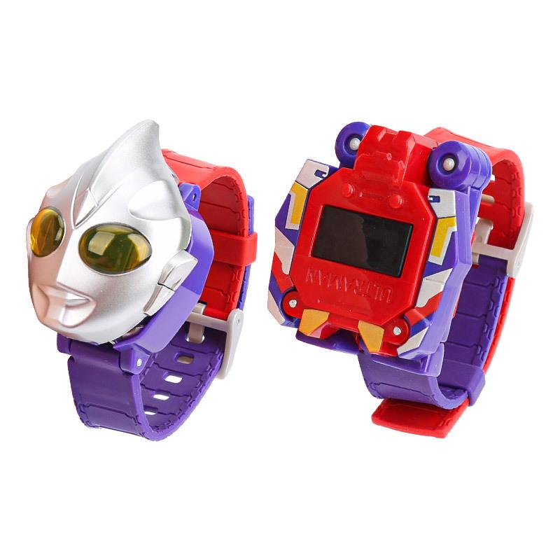 Anime Ultraman zegarki dla dzieci zegarek dla dzieci zabawka uroczy zegar z kreskówek prezenty urodzinowe